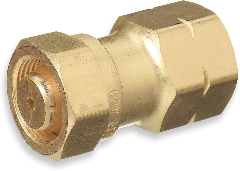 Sa - Acetylene Adaptor - CGA-520 (Size B Cylinder) to CGA-510 (P.O.L. Regulator) - Image 1
